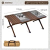 120cm table+2 in 1 stove+grill
