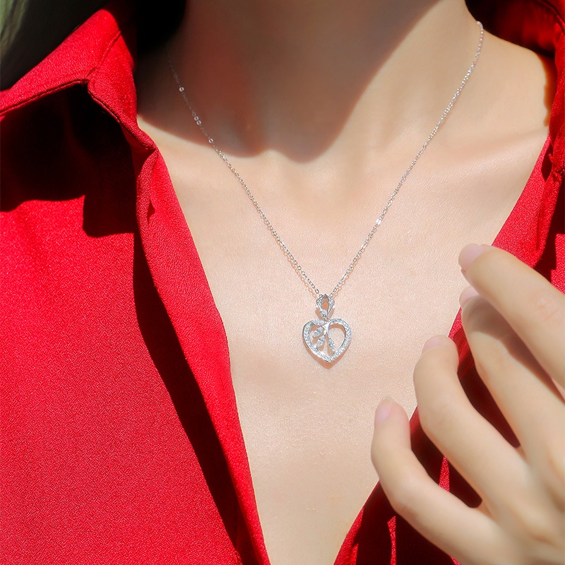 HMOIS S925 sterling silver pendants vvs moissanite charms pendants for jewelry making