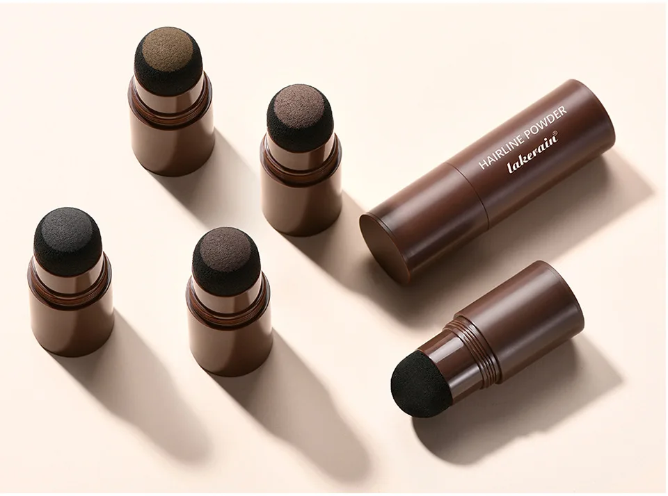 LAKERAIN Hair Line Shadow Concealer Waterproof Hairline Filling Powder Stick