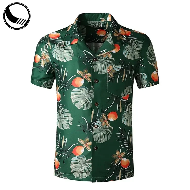 BETHERIVAL Aloha Casual Camp Short Sleeve 100 Polyester Short Sleeve Hawaiian Tropical Men's Kid Hawaiian Shirt and Shorts supplier