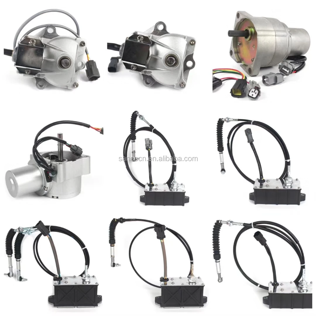 SK200-6 SK75-8 Excavator Accelerator - High-Quality Motors