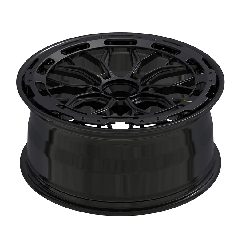 Personalized Custom Forged High-performance Wheel Rims 18-22 Inches Deep Concave Wheel Rims Bright 2-piece Forged Alloy Wheels details