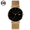 151h-wjj black face with gold studs-gold chain