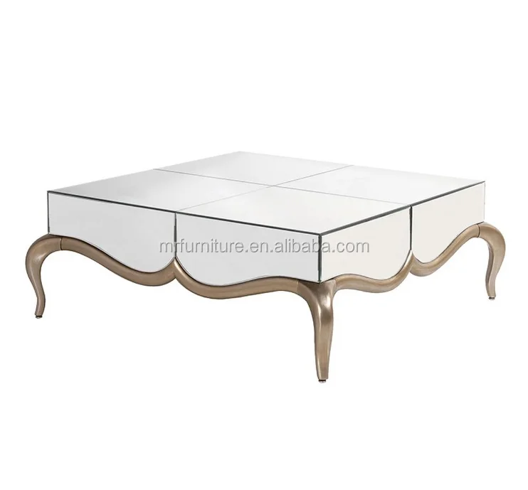 mirror centre table