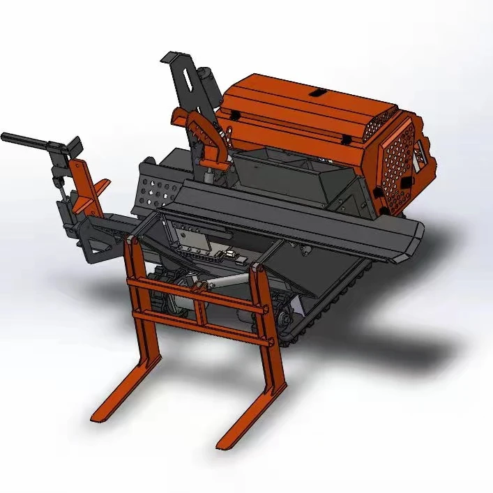 Auto Firewood Processor RoboSplitter with 6way Wedge Log Splitter