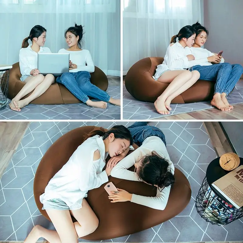 China Factory Fabrics Material Lazy Fat Boy Chair Bean Bag