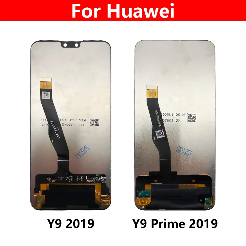 Заводская цена запчасти для мобильных телефонов ЖК-экран Huawei Y9 2019 / Prime замена ЖК-экрана мобильный телефон