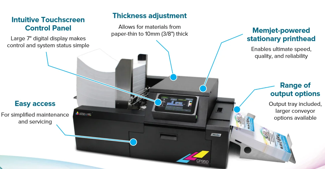 Afinia CP950 Packaging and Envelope Printer