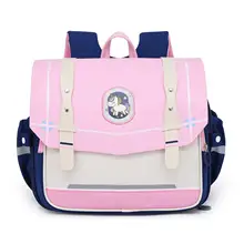 New Style Blue Pink School Bag Backpack For Kids School Travel Backpack