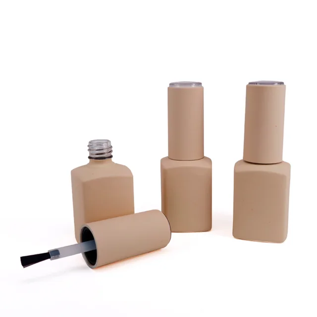 High Quality associated with a integral color with top piece lid, color nail polish one bottle one color empty bottle.