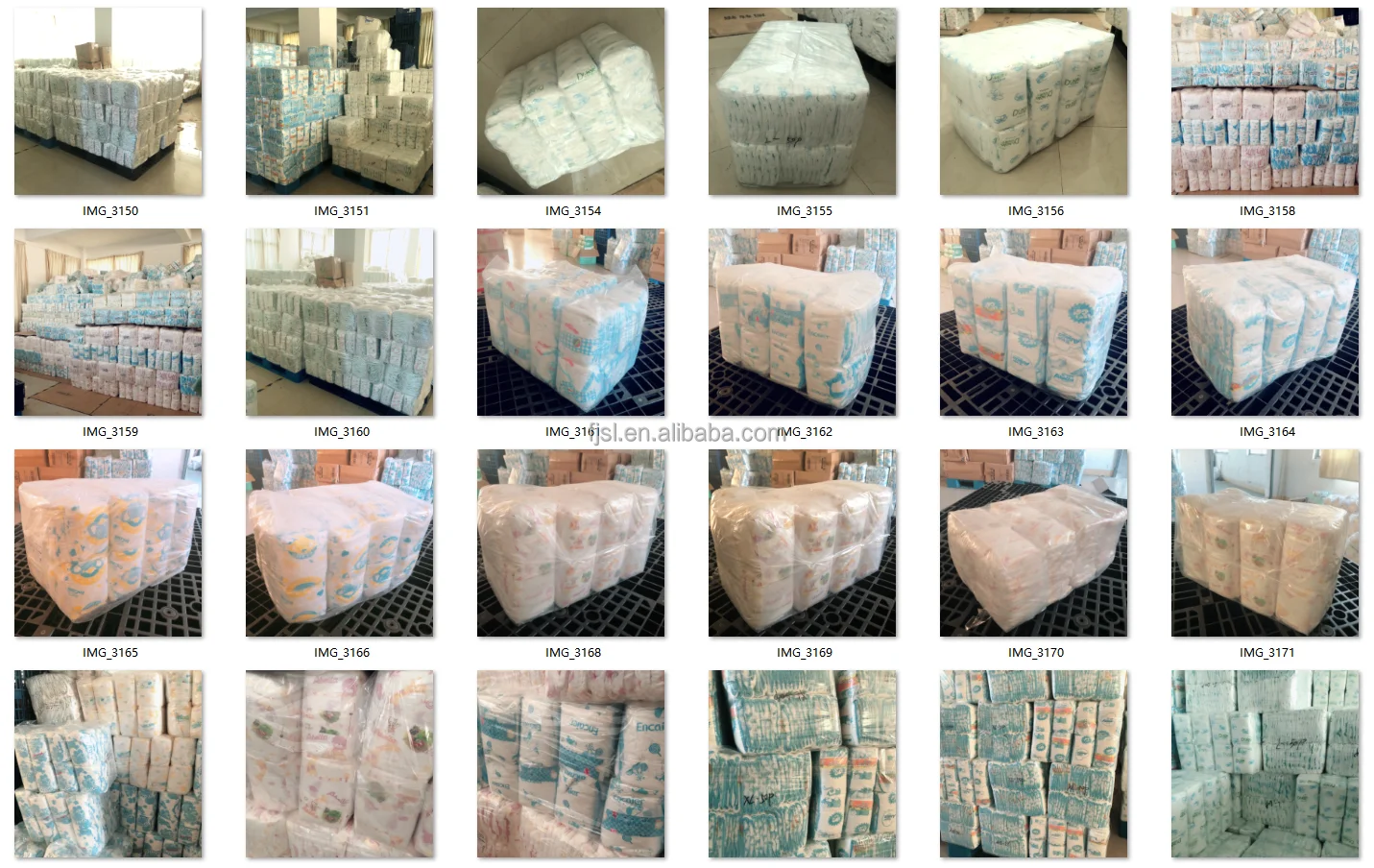 100 Factory Cheap Wholesales Low Price Disposable Baby Diaper Grade B