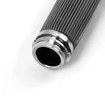 Custom Made Stainless Steel 304 316L Pleated Mesh Filter Cartridges Corrosion Rust Resistant Wedge Wire Water Well Filters