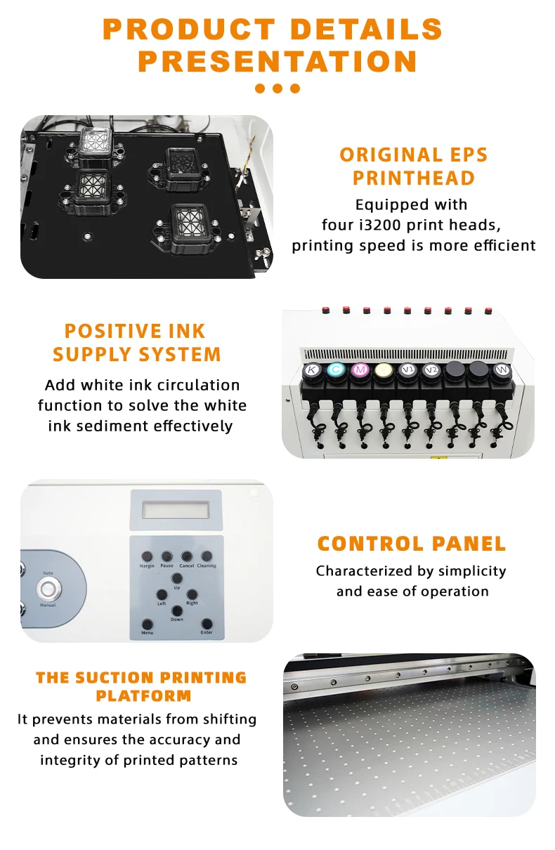 CCD Visual Positioning 6090 A1 Inkjet Printer UV Flatbed