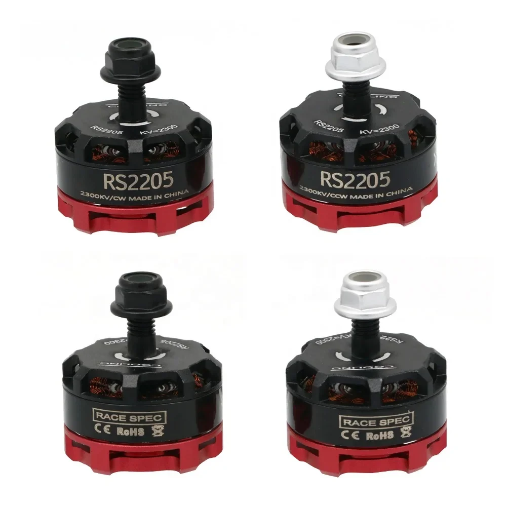 Dechoga Moteur Brushless RS2205 2300KV – Haute Puissance, CW/CCW, Idéal Pour Drone FPV Racing Et Quadcoptères