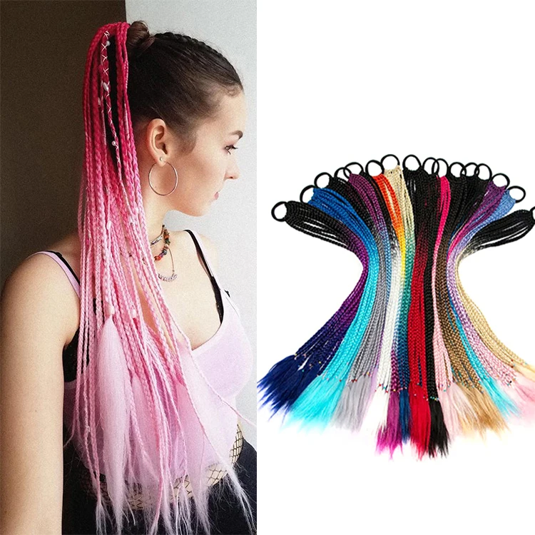Multicolor Fluffy Feather Hair Ring Super Large Elastic Hair Tie For  Ponytails And Korean Headwear Stylish Invisible Fluffy Hair Clip From  Everyday68, $2.4 | DHgate.Com