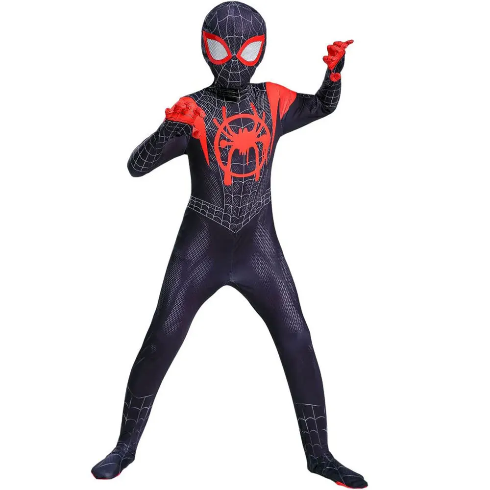 Children's Day Stage Performance Boy Jumpsuit Halloween Spiderman ...