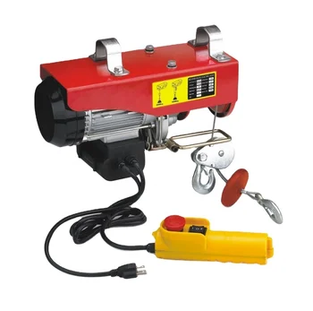 PA Mini Electric Wire Rope  Hoist PA200-PA1200 High Speed Electric Winch Hoist and Electric Mini Winch