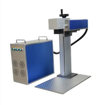 Rex Industrial 3D Fiber Laser Marking Machine Air-Cooled EZCAD LAS Software PLT/BMP 100,000+ Hour Lifespan New DXF Metal