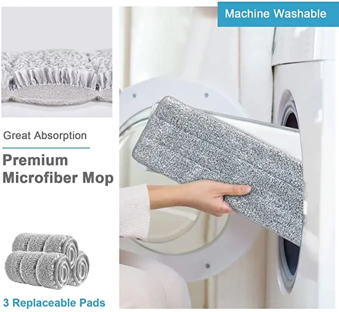 2021 Amazon Popular Lazy People Clean Tool Mop Floor Cleaning and Mop Making Machine
