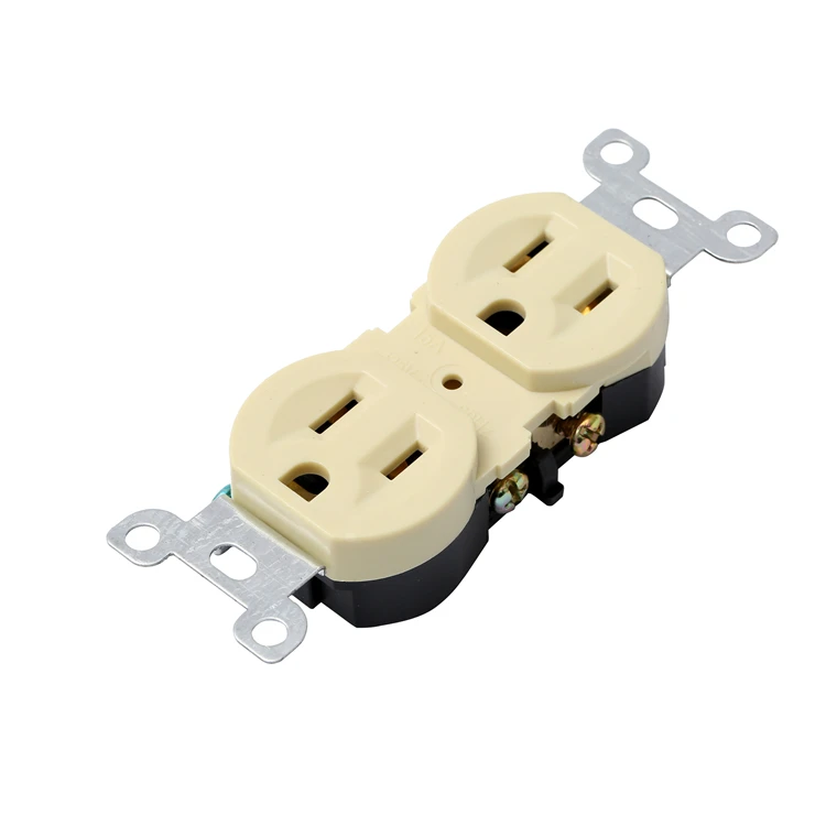 Made In China Safety 15a Wireless Plug Sockets 2 Gang British Wall ...