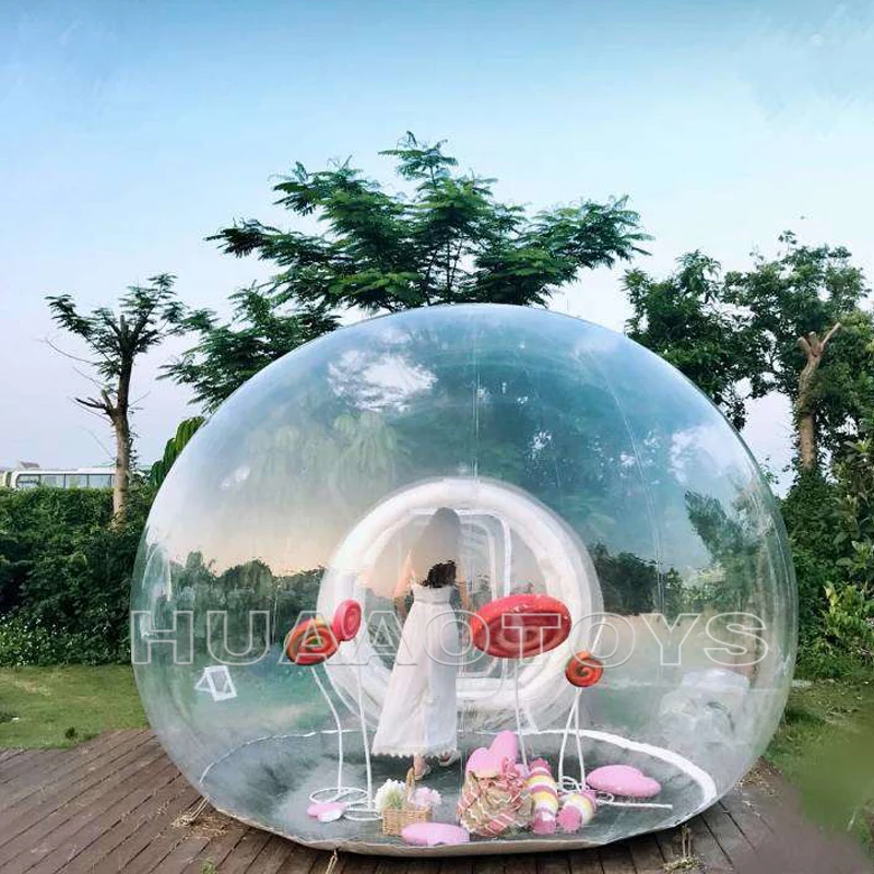 Tente Gonflable Bulle Ejia Igloo Dome – 10 Pieds – Avec Ventilateur – Fête