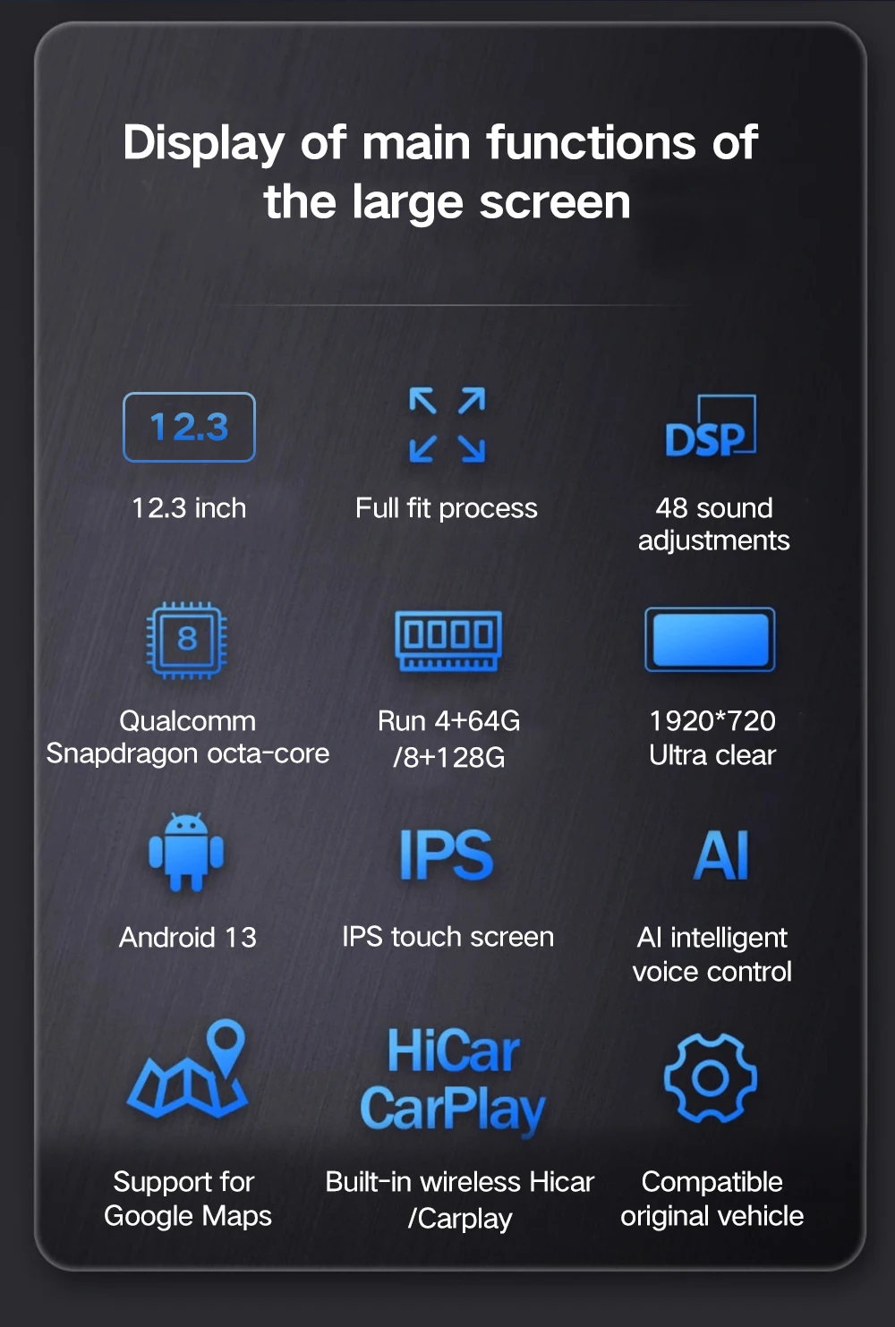 Manufacturer Android 13 Octa Core DSP Carplay Car Audio Stereo Radio for Land Rover Discovery 4 2010-2016 Year GPS Multimedia