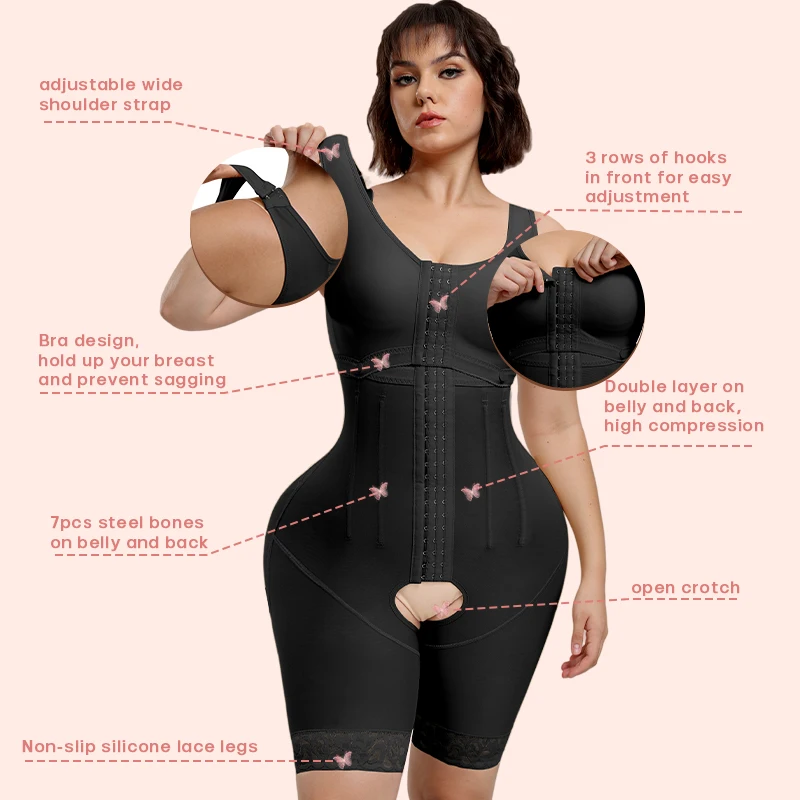 Post Surgery Liposuction Bbl Stage 2 Butt Lifter Fajas Colombian