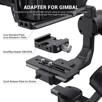 Smallrig DSLR and Mirrorless Quick Release Clamp for Arca-Type Standard Compatible - Dbc2506 detail image