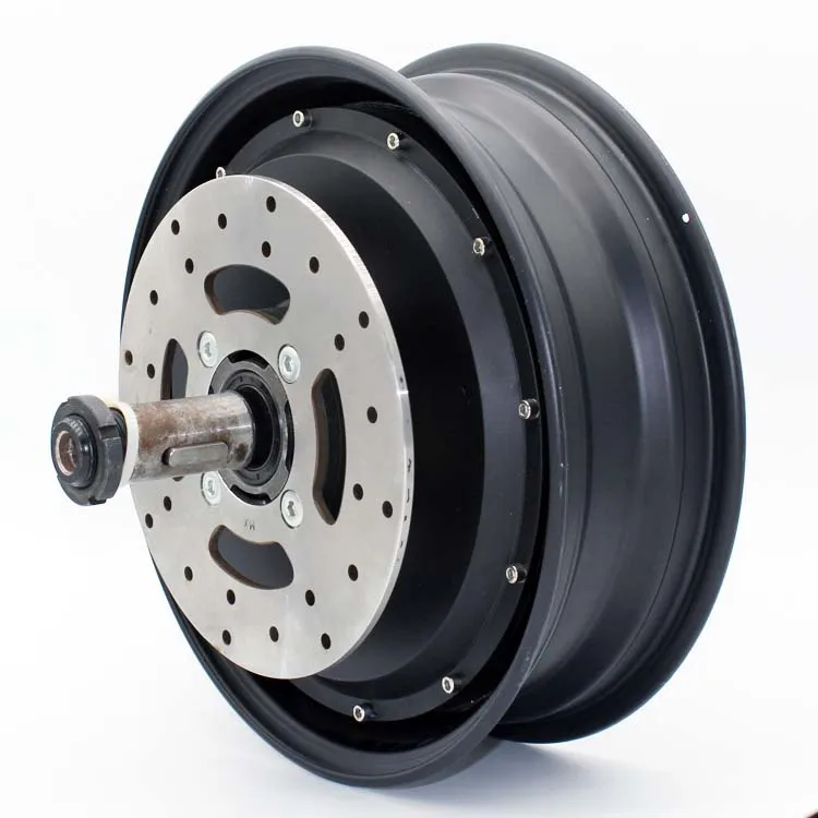 Electric Motorcycle Accessories Scooter Brushless Dc Motor 12 Inches