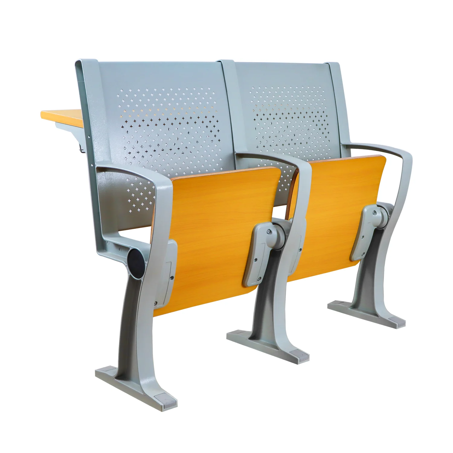 School furniture university folding tables and chairs classroom student staircase lecture hall chairs with armrests