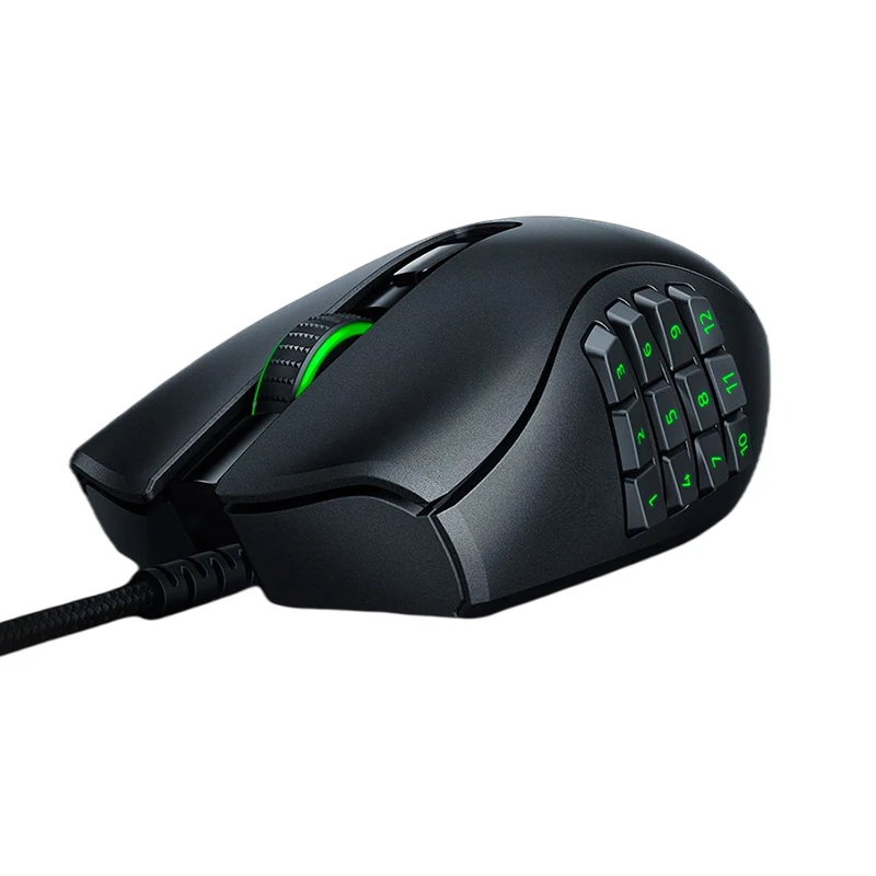 Ergonomic Razer Naga X - 18000 DPI Wired Gaming Mouse