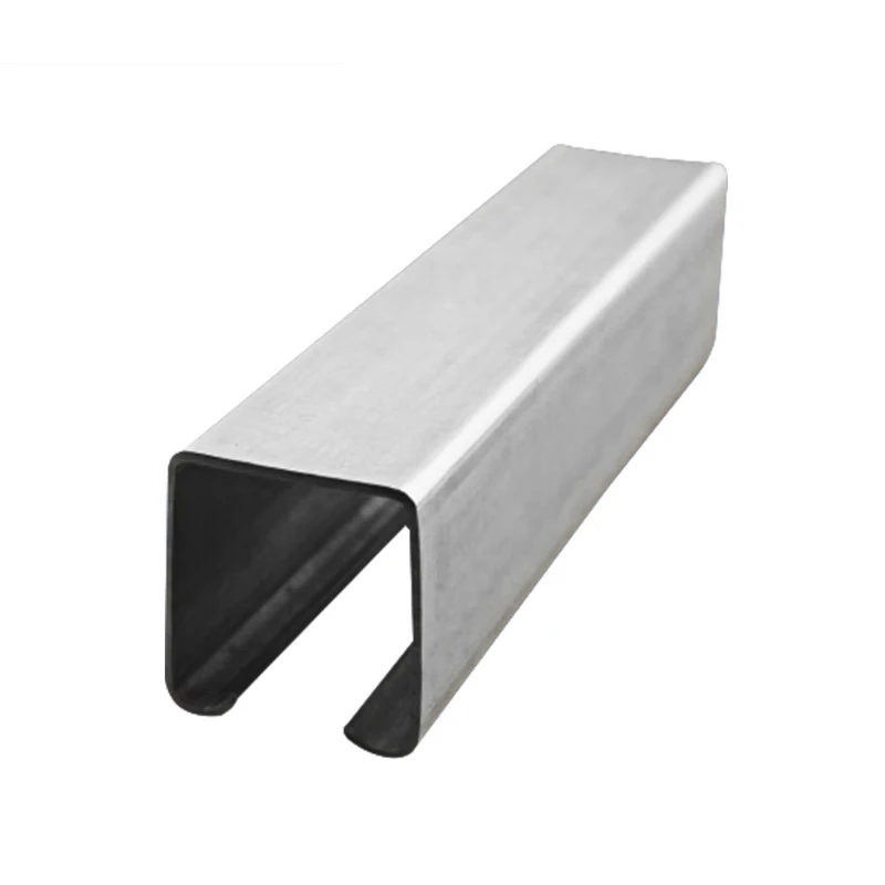 Sliding Gate Track/Rails for Wrought Iron Gate with U Shaped Galvanized Sliding Gate Track