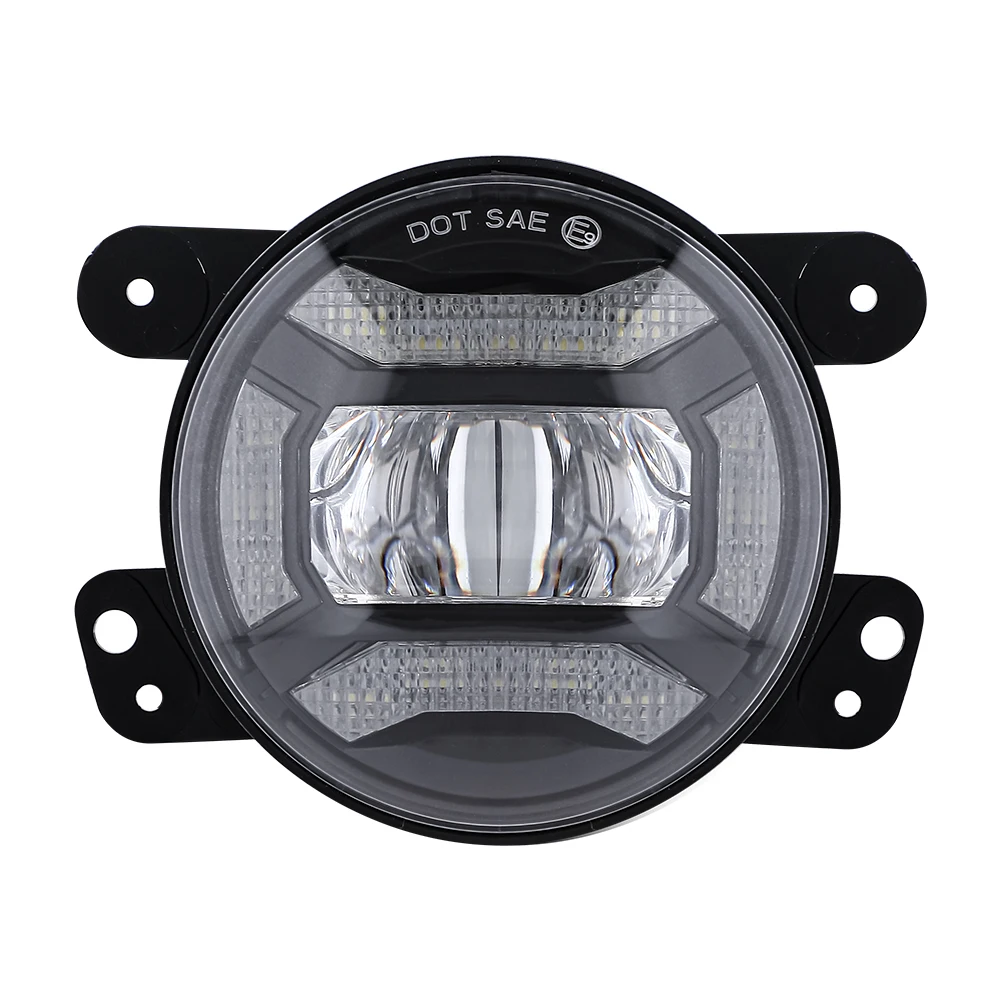 Osram 4X4 Accessory Led Fog/Driving Lights Oem Odm Fog Light 4 Inch 30W With Rebreather Ip67 Rear Fog Lamp for Jeep Wrangler Jk