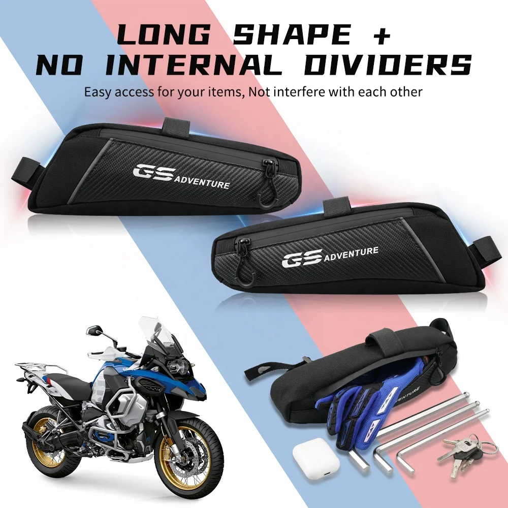 11 Cache-Trous Cadre Moto NICECNC TPU Pour BMW R1200/R1250 GS Adventure 2013-2024