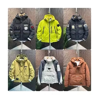 Winter down jacket Winter men's cotton down jacket hooded down jacket for men