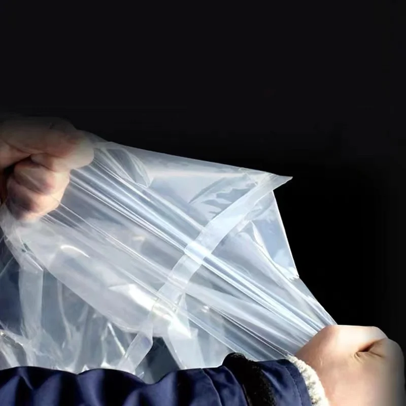 Clear Accessory Double Layer Biodegradable Empty Plastic Live Fish Packing Bag