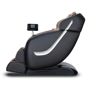 Hot 4D SL Track Brown Zero Gravity Human Touch Stretch 4D Latest Electronic Massage Chair