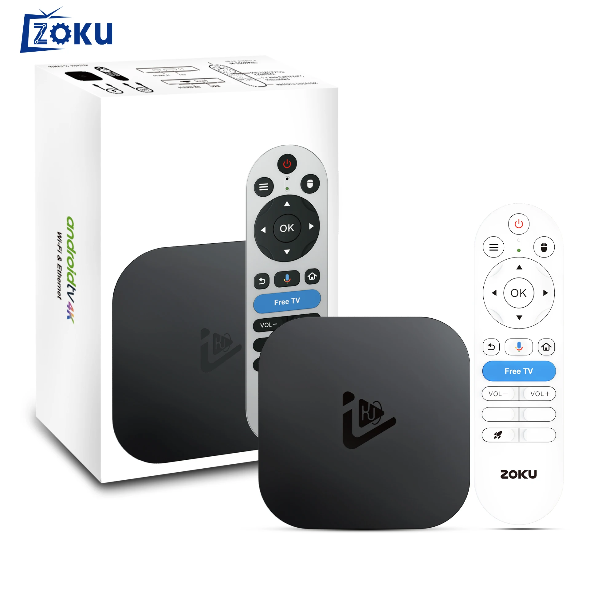 Zoku C7 OTT Smart TV Box - High-Speed Streaming Device