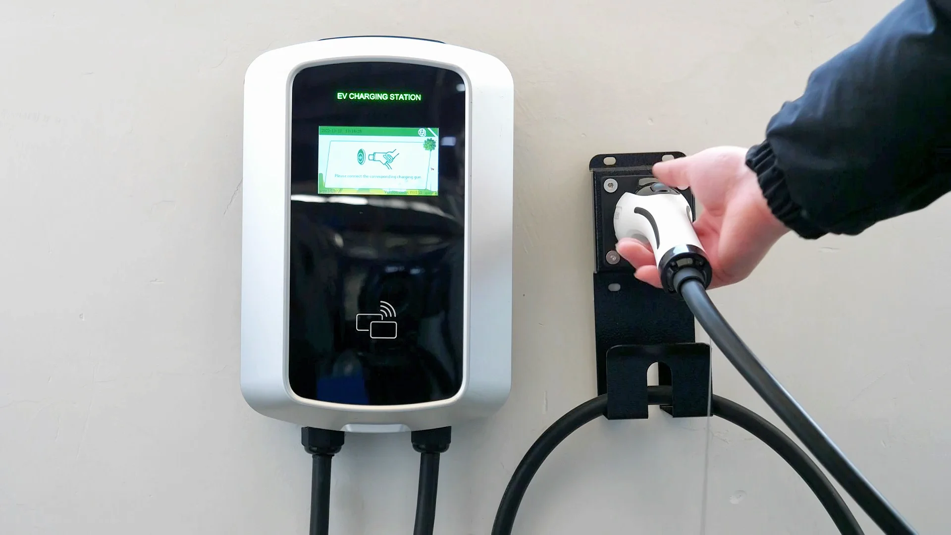 Bluesky Commercial Use 22kw Ev Charger Type 2 Gb/t Evse 32a Wall ...