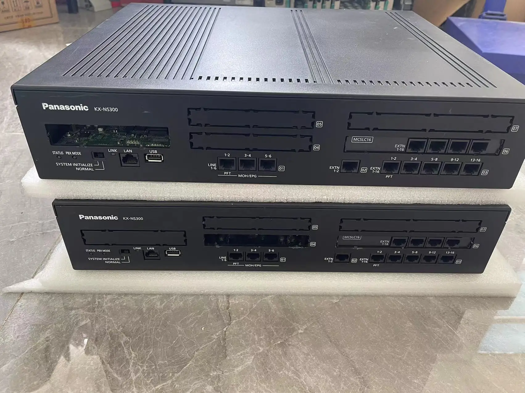 Kx-ns500 Hybrid Ip-pbx System 32 Analog Line Ns5174 Ns5110 Kx-ns320 Kx ...