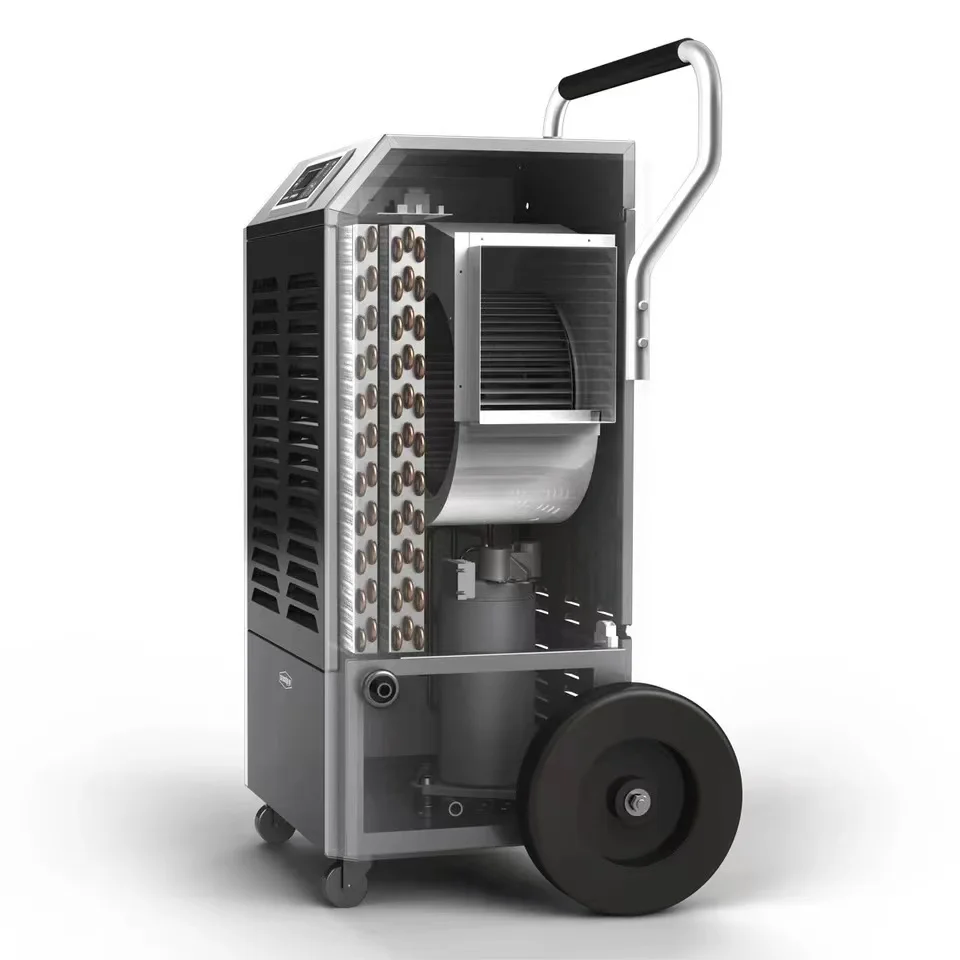 Industrial Portable Dehumidifier Water Damage Restoration Dehumidifier ...