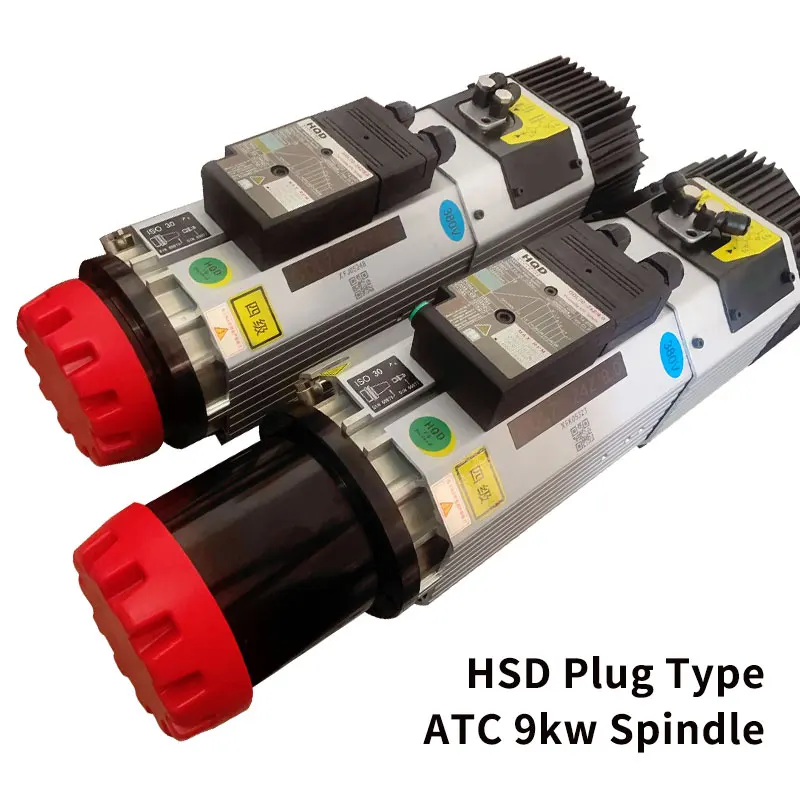 HQD 9kw GDL70-24Z/9.0 Iso30 Spindle for CNC Router Machine