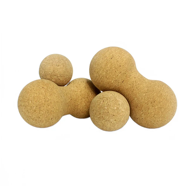 High Quality Massage Cork Peanut Balls Relaxation Pain Relief Stretching Muscle Cork Round Balls Wholesale