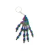 Colorful Skull Hand Keychain