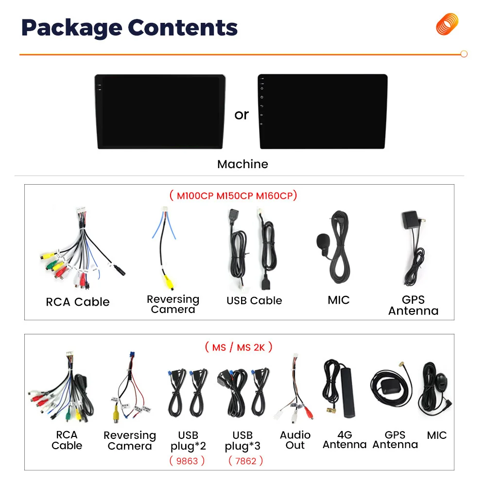 MEKEDE EU Multimedia-Player mit Car-Play, Android, GPS-Navigation, 8+256G Touchscreen für 9/10 Zoll Universal-Autoradio_voghion.com
