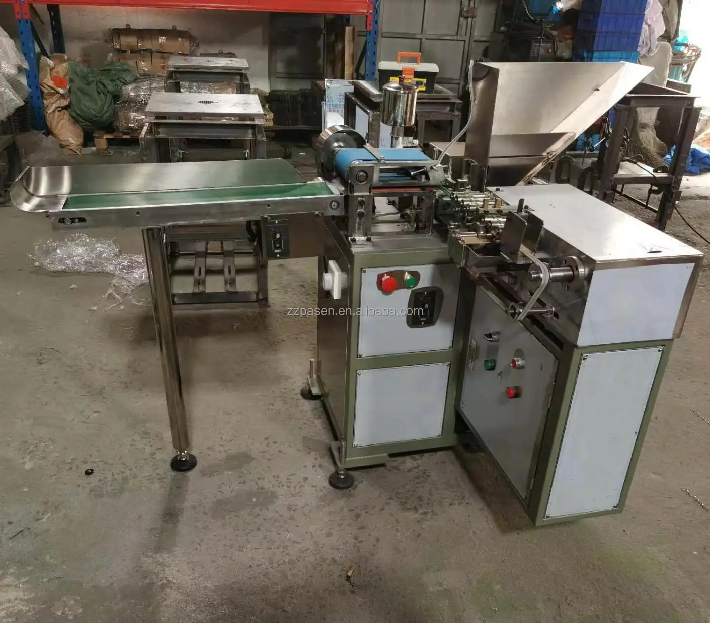 Oil Pastel Label Gluing Sealing Machine Crayon Labeling Machine Color Oil Pencil Wrapping Machine