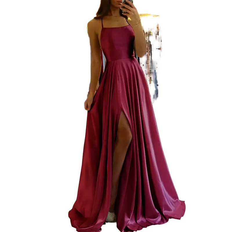 christmas dress women burgundy Francesca burgundy lace maxi dress – Glamify Famous For Loungewear main image 1