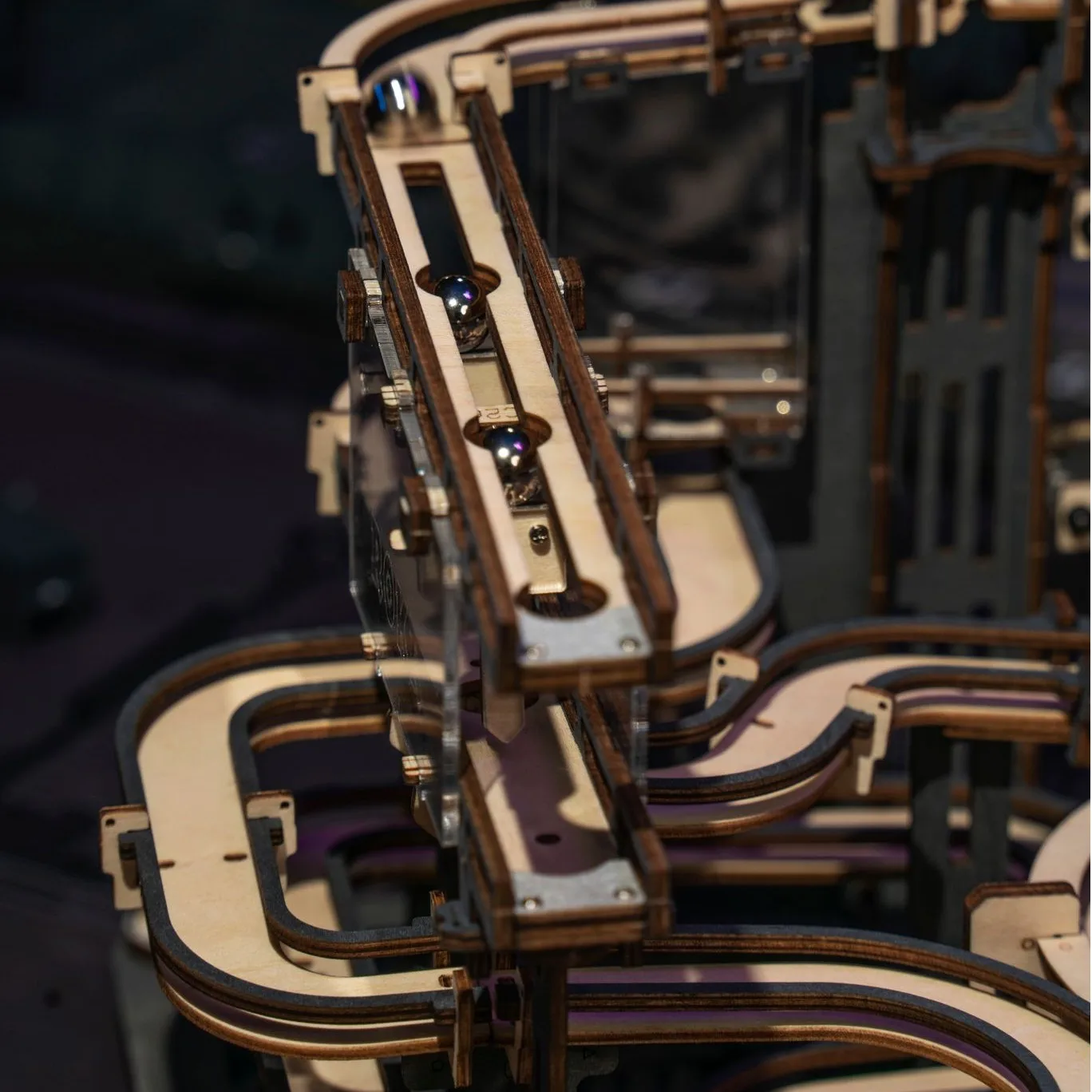 Robotime Rokr Marble Run Lga01 Diy Assembly Educational Toys 3d Wooden