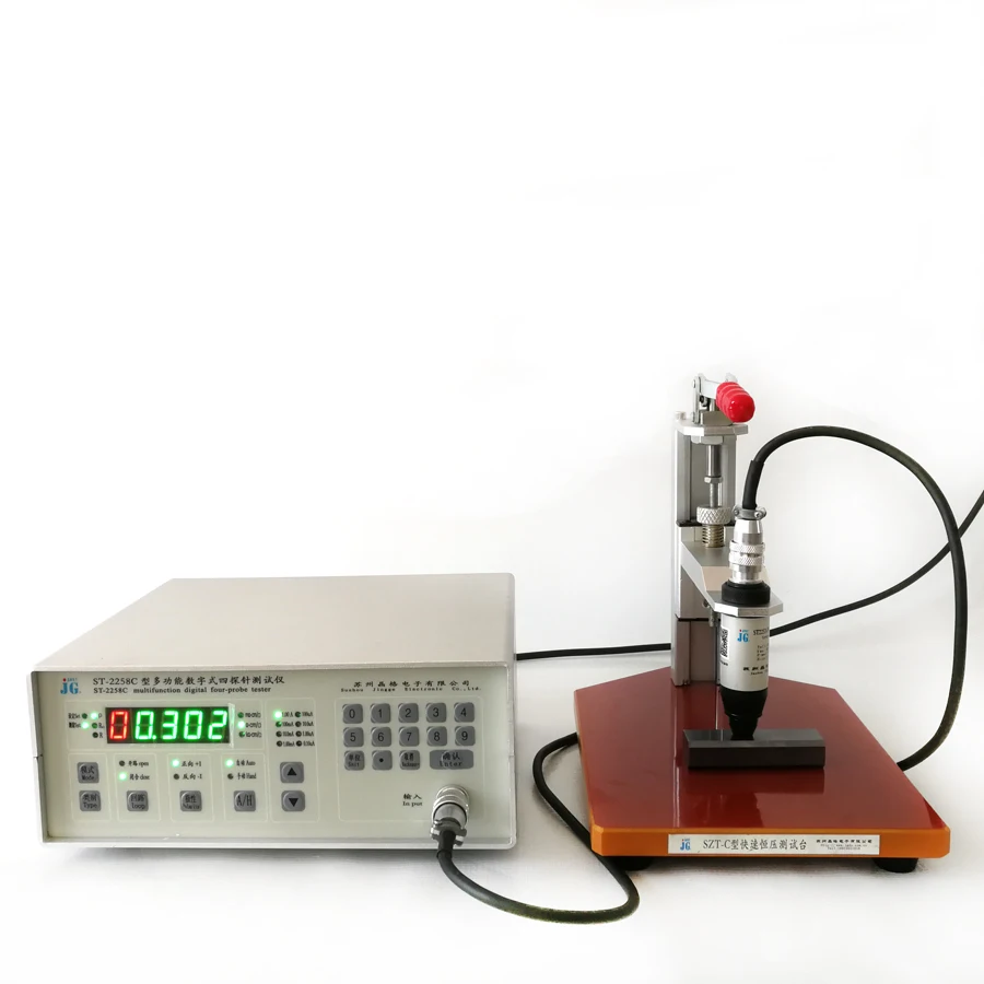 JG Digital Square Resistance Meter Conductor Sheet Resistance Test Equipment