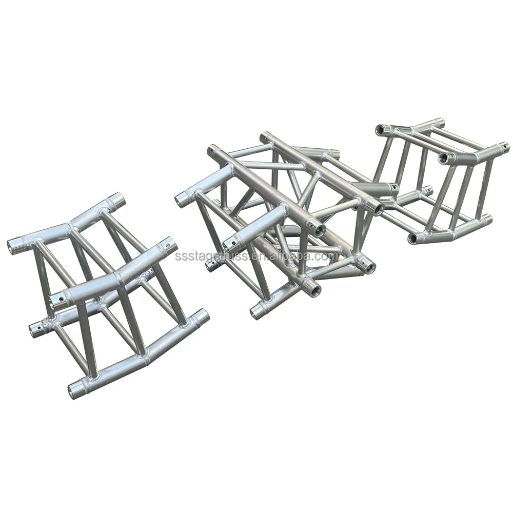 F34 Spigot Truss Corner 400x400 Curved Arc Frame Roof System Connection Truss Down Connector Truss Accessories